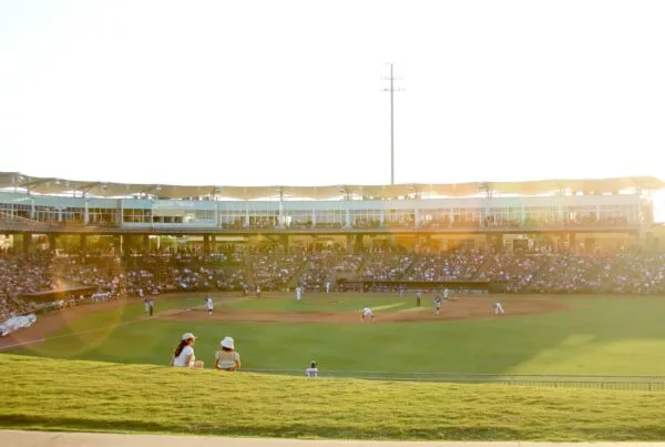 Arvest Ballpark views from the lawn seating section