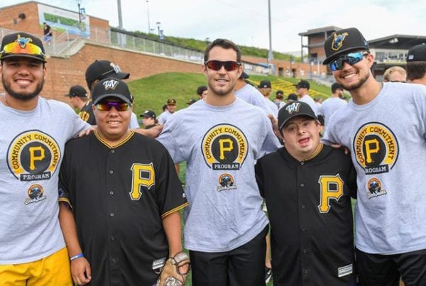 WV Black Bears participating in Pirates Community Commitment Program